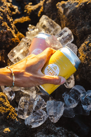 Sparkling Water Hops Oil Sunset Cascais