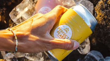 Sparkling Water Hops Oil Sunset Cascais