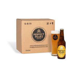 Golden Ale Box of 12 x 330ml | Perfect Peaks Brews - Cascais Artisanal Beer
