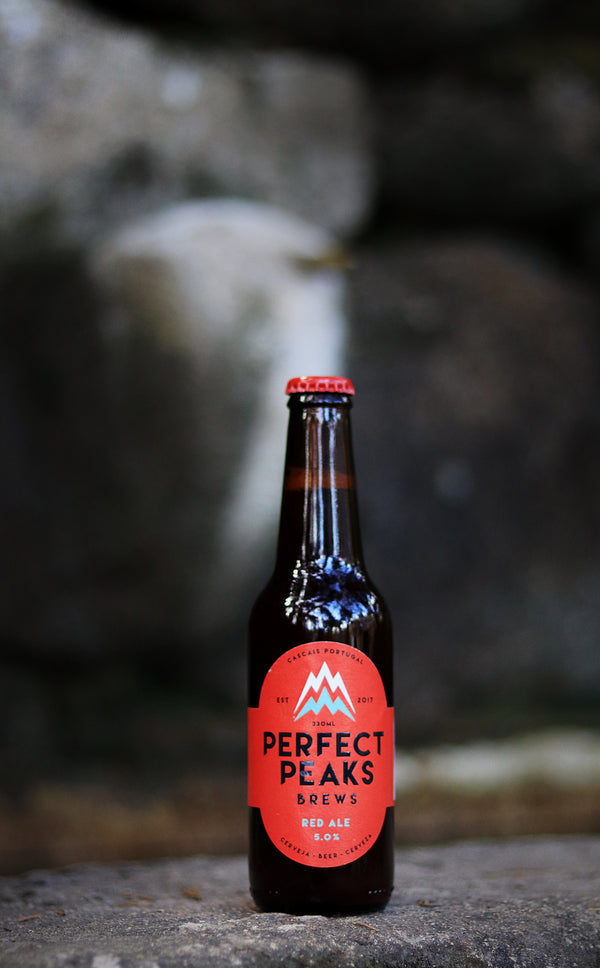 Red Ale Bottle Fountain Sintra Forest