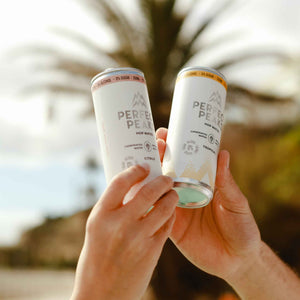Perfect Peaks Hop Water Mixed Pack — 6 Citrus and 6 Tropical cans, alcohol free, (12x 250ml) Cans