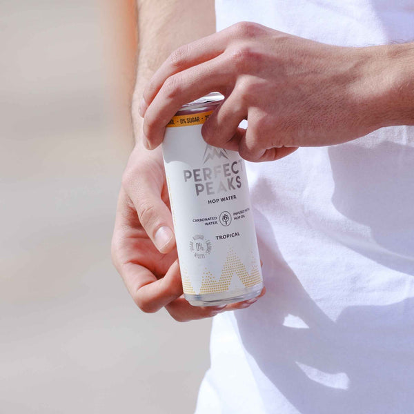 Tropical Hop Water — AZACCA Hop Oil, Zero Sugar, Alcohol Free  (12x 250ml Cans)