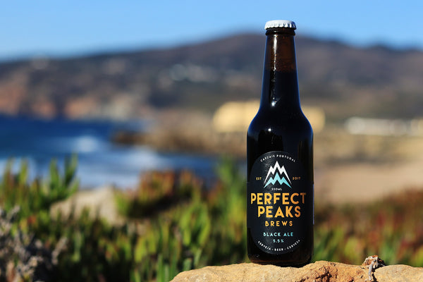 Black Ale Box of 12 x 330ml | Perfect Peaks Brews - Cascais Artisanal Beer