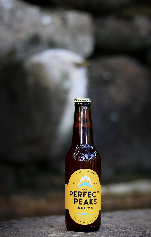 Golden Ale Bottle Fountain Sintra Forest