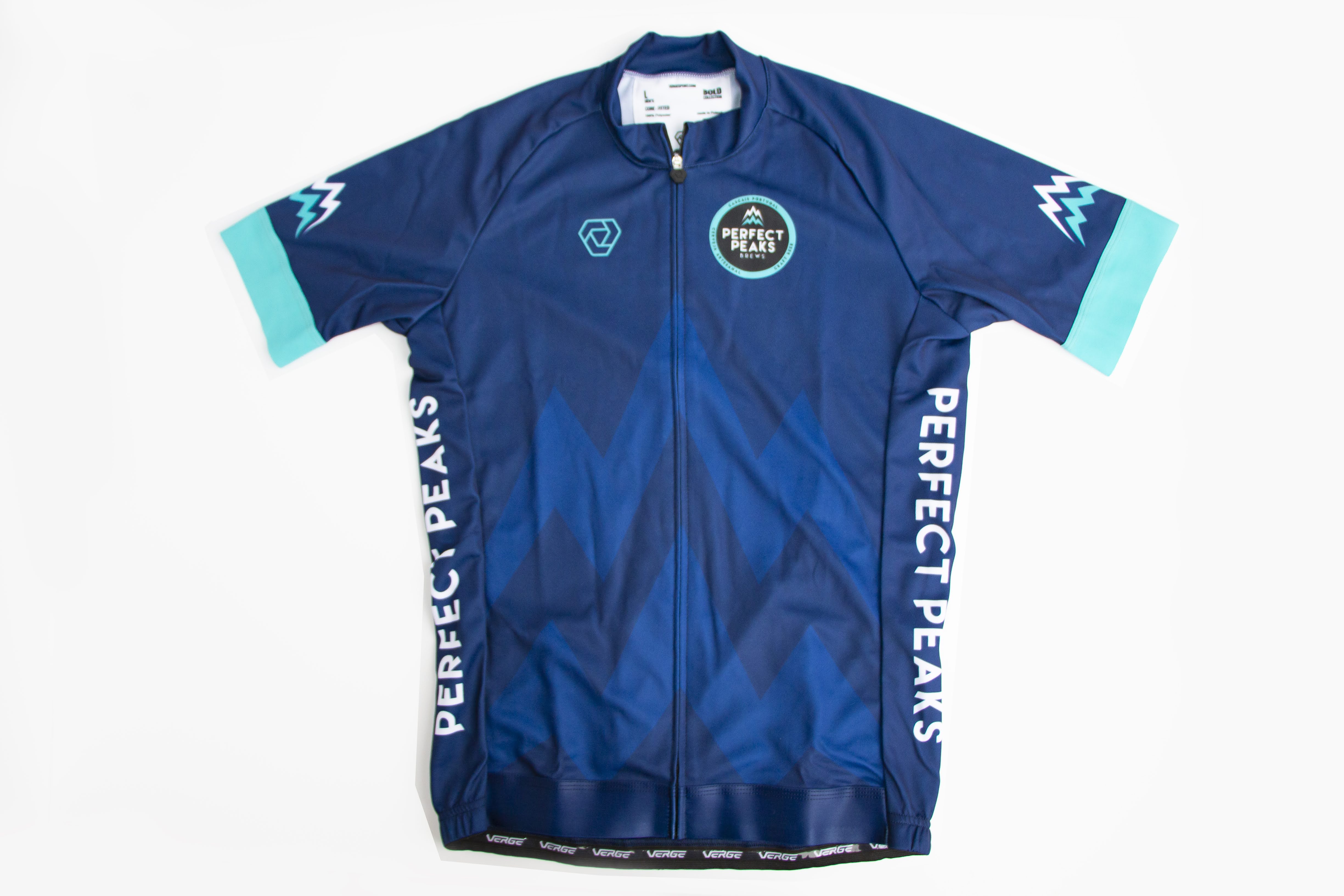 Blue Cycling Jersey